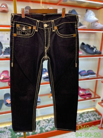 Quần Jean Dài Xanh True Religion - Si - Q49