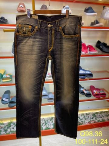 Quần Jean Dài Xanh True Religion - Si - Q98