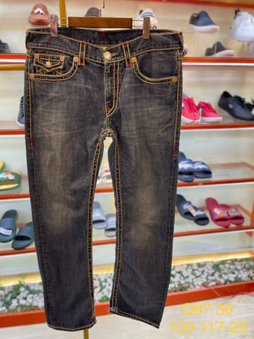 Quần Jean  Dài Xanh True Religion - Si - Q87