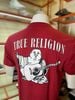 Áo Thun True Religion Đỏ Logo Nhỏ Trắng - New - 103307 - TA01