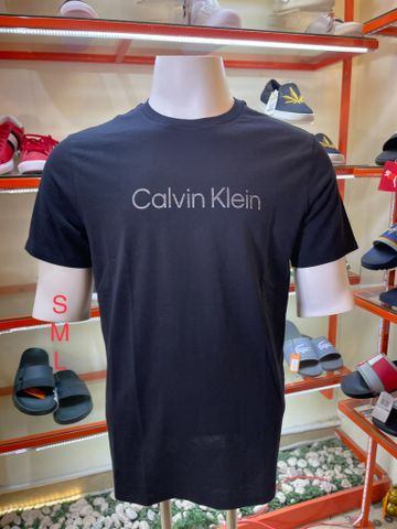 Áo Thun Đen chữ xám Calvin Klein - New - SP40586648 - GC05