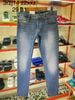 Quần Dài Jeans A/X Armani Exchange Xanh Đậm Logo Đen Nhám - New - 3RZJ14 Z2XXZ - GB01