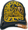 Nón Lưới Xám Đen Logo Vàng Four Forty One - New - N72 - NA04