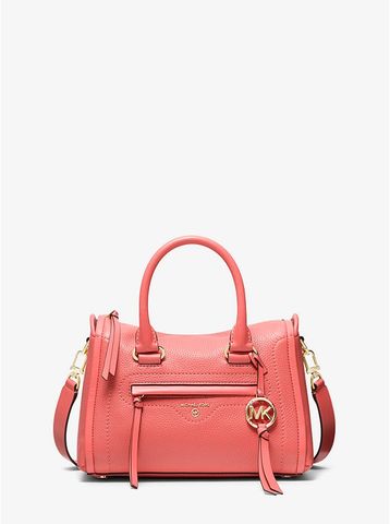 Carine Small Pebbled Leather Satchel 30S0GCCS1L