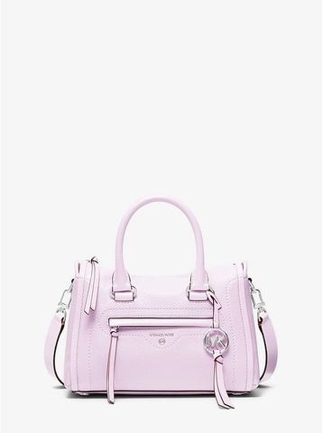 Carine Small Pebbled Leather Satchel 30S0SCCS1L