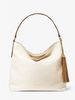 Brooklyn Large Two-Tone Pebbled Leather Shoulder Bag 30T0GBNL3L