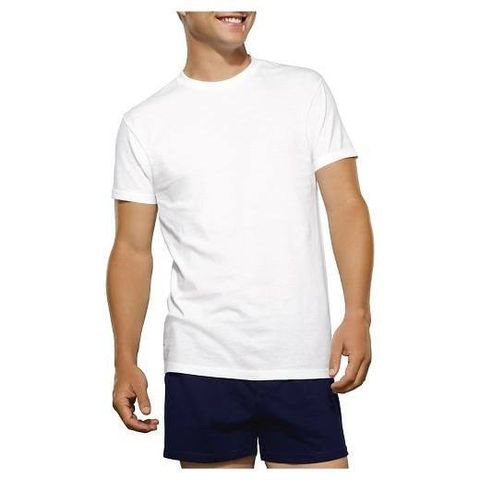 Áo Lót Cổ Tròn Fruit of the loom Trắng - New - 8P28LW