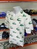 Áo Sơ Mi Tay Ngắn Lacoste Vàng Nhạt - New - CH56195170V