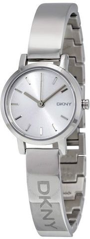 Silver Sunray Dial Bangle Ladies Watch NY2306