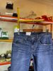 Quần Dài Jeans A/X Armani Exchange Xanh Logo Da Nâu Slim - New - 3LZJ13 Z1L4Z - GC01