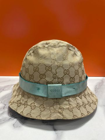 Nón Bucket Viền Xanh Gucci - Like New - BKVXGC01