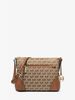 Fallon Medium Logo Jacquard Messenger Bag 38H7CLOM6J