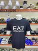 Áo Thun EA7 Emporio Armani Đen Chữ Trắng Gạch Xám - New - 3GPT01 PJ03Z - PA02