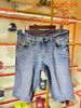 Quần Short Jean Xanh Chỉ Đỏ True Religion - Si - 102759