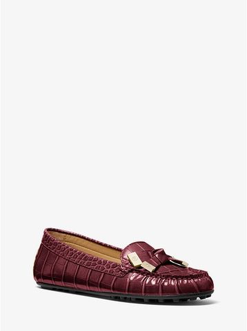 Ripley Crocodile Embossed Moccasin Style 40F0RIFR1E