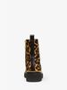 Haskell Leopard Calf Hair Combat Boot  40F9HSFE5H