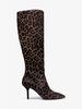 Katerina Leopard Calf Hair Knee-High Boot 40F9KTMB5H