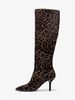 Katerina Leopard Calf Hair Knee-High Boot 40F9KTMB5H