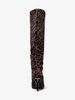 Katerina Leopard Calf Hair Knee-High Boot 40F9KTMB5H