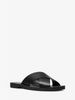 Glenda Leather Slide Sandal 40S0GLFP1L