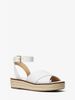 Abbott Leather Espadrille Sandal 40S9ABFA1L