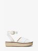 Abbott Leather Espadrille Sandal 40S9ABFA1L