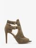 Blaze Suede Open-Toe Bootie 40T7BLHE6S