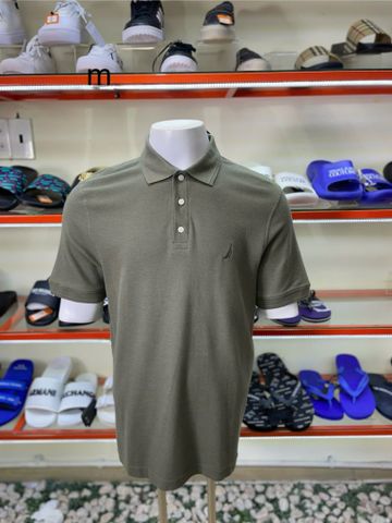 Áo Polo Nautica Xanh Rêu - New - K4736T