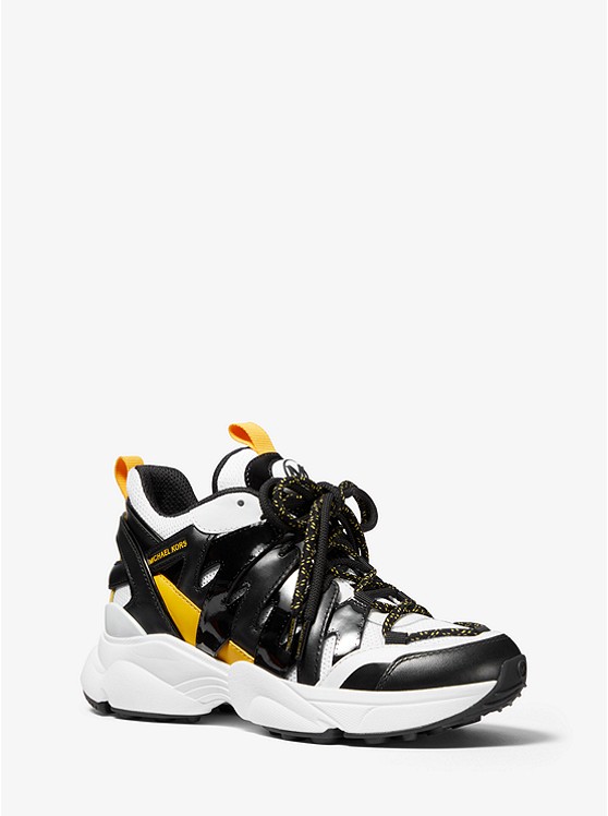 Arriba 42+ imagen michael kors hero trainer sneakers