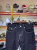 Quần Dài Jeans True Religion Đen Chỉ Trắng Nhỏ - New - 107654