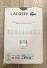 Set 3 Áo Thun Cổ Tim Trắng Lacoste 100% Cotton - New - TH337451 - TH900251 - TH344451