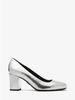 Gigi Crackled Metallic Leather Pump 46F7GIMP1M