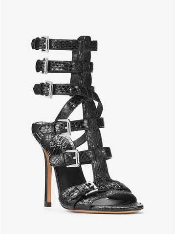 Ming Snakeskin Gladiator Sandal 46R7MIHA1R