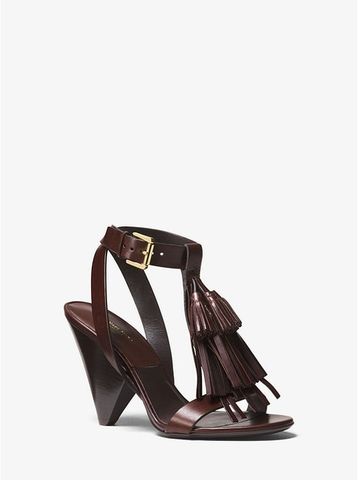 Rumi Tassel Leather Sandal 46R8RUHA1L