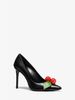 Gretel Cherry-Embellished Leather Pump 46S0GRHP2L