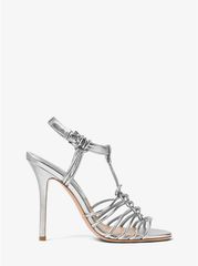 Alek Metallic Leather Sandal 46S8ALHA1M