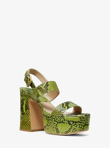 Blaire Python Platform Sandal 46S9BLMA1R