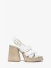 Estella Calf Leather Platform Sandal 46S9ESMA2L