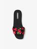 Delphine Embroidered Satin Slide 46T8DEFP3D