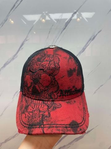 Nón Lướii Affliction Đen Đỏ Đầu Lâu Rồng - New Không Tag - N360