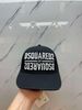 Nón Dsquared2 Đen Chữ Thêu Gương - New - BCM0340