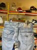 Quần Short Jeans True Religion Xanh Nhạt Chỉ Trắng - Like New - 002382