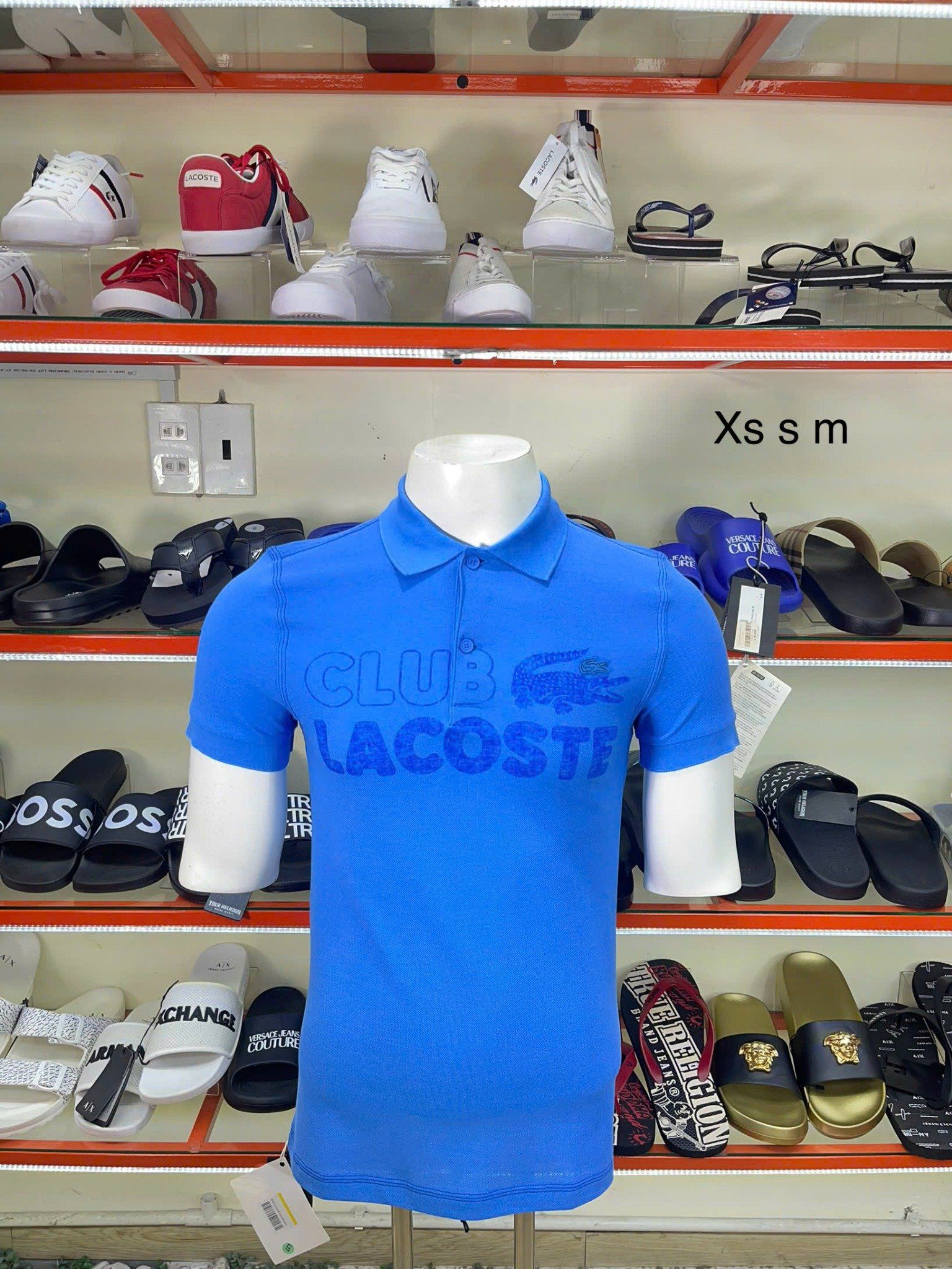 Áo Polo Lacoste Xanh Biển Club - New - PH5452 00 L99 - PC05