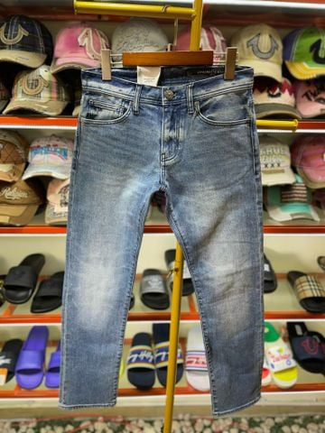 Quần Dài Jeans A/X Armani Exchange Xanh ChỈ Đen - New - 3LZJ16 ZALPZ