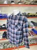 Áo Sơ Mi Xanh Sọc Caro True Religion - New - 105800 - PA04