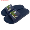 Dép Xanh Dương Cá Sấu Xanh Lá Lacoste - New - 39CMA00622S3