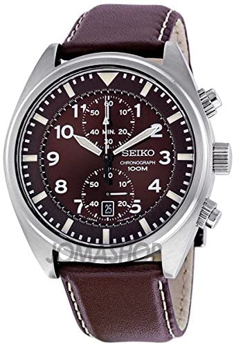 Mua đồng hồ Seiko Chronograph Brown Dial Men's Watch SNN241 – Thiên Đường  Hàng Hiệu