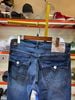 Quần Dài Jeans True Religion Xanh Đậm Chỉ Xanh Lá - New - 700062 - TD03