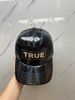 Nón True Religion Đen Da Chữ Trắng - New - TR2688