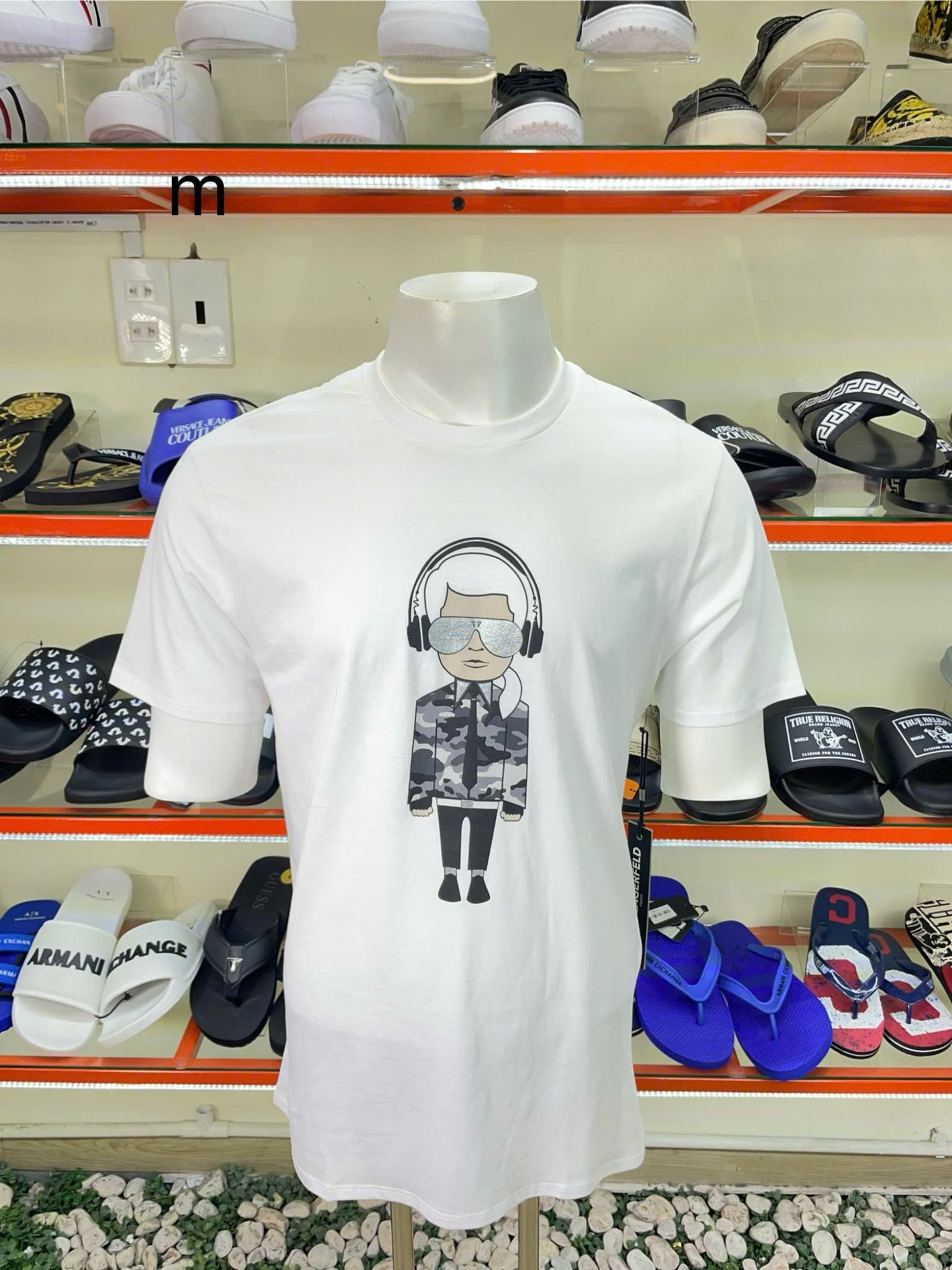 Áo Thun Karl Lagerfeld Trắng - New - LM2G2409